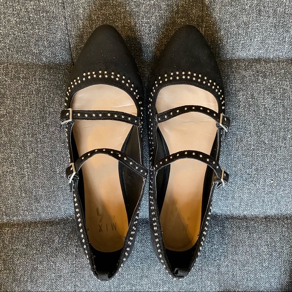 Mix No. 6 Black Flats - Picture 6 of 7